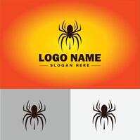 Spinne Logo Vektor Kunst Symbol Grafik zum Unternehmen Marke Geschäft Symbol Spinne Logo Vorlage