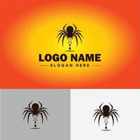 Spinne Logo Vektor Kunst Symbol Grafik zum Unternehmen Marke Geschäft Symbol Spinne Logo Vorlage