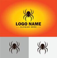 Spinne Logo Vektor Kunst Symbol Grafik zum Unternehmen Marke Geschäft Symbol Spinne Logo Vorlage