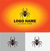 Spinne Logo Vektor Kunst Symbol Grafik zum Unternehmen Marke Geschäft Symbol Spinne Logo Vorlage