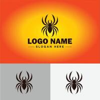 Spinne Logo Vektor Kunst Symbol Grafik zum Unternehmen Marke Geschäft Symbol Spinne Logo Vorlage