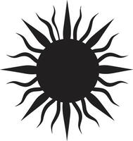 levande vista Sol ikon sol- signatur Sol emblem design vektor