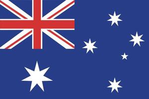 Australien Flagge National Emblem Grafik Element Illustration vektor