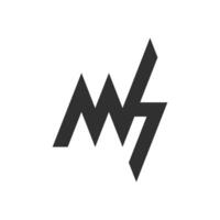 Initiale mh Brief Logo Vektor Vorlage Design. kreativ abstrakt Brief Hm Logo Design. verknüpft Brief Hm Logo Design.