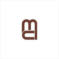 Initiale Brief mc Logo oder cm Logo Vektor Design Vorlage