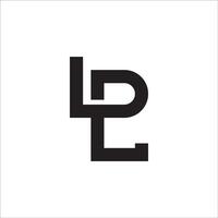 Initiale lp Brief Logo mit kreativ modern Geschäft Typografie Vektor Vorlage. kreativ abstrakt Brief pl Logo Design.