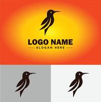 Kolibri Logo Vektor Kunst Symbol Grafik zum Unternehmen Marke Geschäft Symbol Kolibri Logo Vorlage