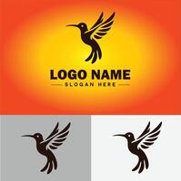 Kolibri Logo Vektor Kunst Symbol Grafik zum Unternehmen Marke Geschäft Symbol Kolibri Logo Vorlage