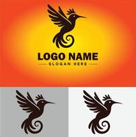 Kolibri Logo Vektor Kunst Symbol Grafik zum Unternehmen Marke Geschäft Symbol Kolibri Logo Vorlage