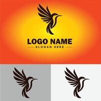 Kolibri Logo Vektor Kunst Symbol Grafik zum Unternehmen Marke Geschäft Symbol Kolibri Logo Vorlage