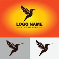 Kolibri Logo Vektor Kunst Symbol Grafik zum Unternehmen Marke Geschäft Symbol Kolibri Logo Vorlage