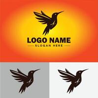 Kolibri Logo Vektor Kunst Symbol Grafik zum Unternehmen Marke Geschäft Symbol Kolibri Logo Vorlage