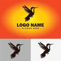 Kolibri Logo Vektor Kunst Symbol Grafik zum Unternehmen Marke Geschäft Symbol Kolibri Logo Vorlage