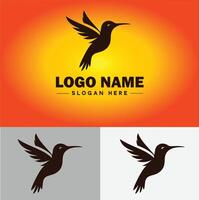 Kolibri Logo Vektor Kunst Symbol Grafik zum Unternehmen Marke Geschäft Symbol Kolibri Logo Vorlage