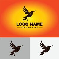 Kolibri Logo Vektor Kunst Symbol Grafik zum Unternehmen Marke Geschäft Symbol Kolibri Logo Vorlage