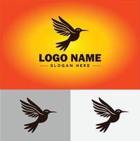 Kolibri Logo Vektor Kunst Symbol Grafik zum Unternehmen Marke Geschäft Symbol Kolibri Logo Vorlage