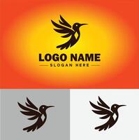 Kolibri Logo Vektor Kunst Symbol Grafik zum Unternehmen Marke Geschäft Symbol Kolibri Logo Vorlage