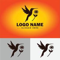 Kolibri Logo Vektor Kunst Symbol Grafik zum Unternehmen Marke Geschäft Symbol Kolibri Logo Vorlage