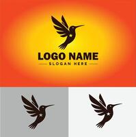 Kolibri Logo Vektor Kunst Symbol Grafik zum Unternehmen Marke Geschäft Symbol Kolibri Logo Vorlage