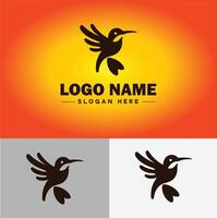 Kolibri Logo Vektor Kunst Symbol Grafik zum Unternehmen Marke Geschäft Symbol Kolibri Logo Vorlage