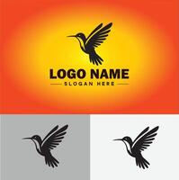 Kolibri Logo Vektor Kunst Symbol Grafik zum Unternehmen Marke Geschäft Symbol Kolibri Logo Vorlage