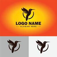 Kolibri Logo Vektor Kunst Symbol Grafik zum Unternehmen Marke Geschäft Symbol Kolibri Logo Vorlage