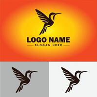 Kolibri Logo Vektor Kunst Symbol Grafik zum Unternehmen Marke Geschäft Symbol Kolibri Logo Vorlage