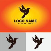 Kolibri Logo Vektor Kunst Symbol Grafik zum Unternehmen Marke Geschäft Symbol Kolibri Logo Vorlage