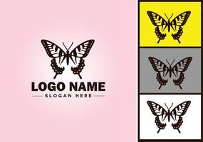 Schmetterling Logo Vektor Kunst Symbol Grafik zum Unternehmen Marke Symbol Schmetterling Logo Vorlage