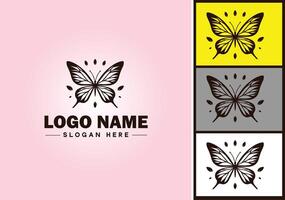 Schmetterling Logo Vektor Kunst Symbol Grafik zum Unternehmen Marke Symbol Schmetterling Logo Vorlage