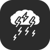 Gewitter Vektor Symbol