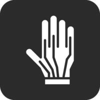 verdrahtet Handschuhe Vektor Symbol