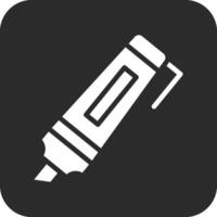 Textmarker-Vektorsymbol vektor