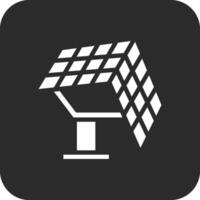 Vektorsymbol für Solarpanel vektor