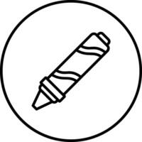 Kreide-Vektor-Symbol vektor