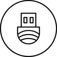 Dongle Vektor Symbol