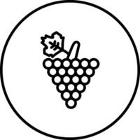 druvor vektor ikon