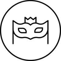 Neu Jahr Maske Vektor Symbol