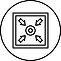 Treffen Punkt Vektor Symbol