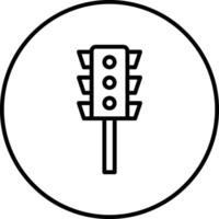 Ampel-Vektor-Symbol vektor