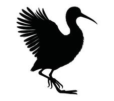 afrikansk jacana vektor illustration design konst.