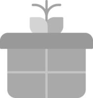 Geschenkbox-Vektorsymbol vektor