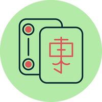 Mahjong Vektor Symbol