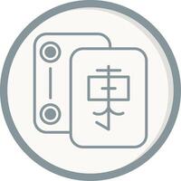 Mahjong Vektor Symbol