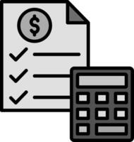 Budget-Vektor-Symbol vektor