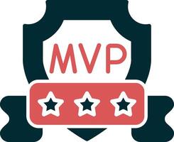 mvp vektor ikon