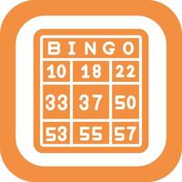 bingo vektor ikon