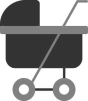 Kinderwagen-Vektor-Symbol vektor