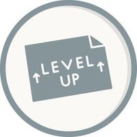 Level-Up-Vektor-Symbol vektor