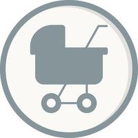 Kinderwagen-Vektor-Symbol vektor